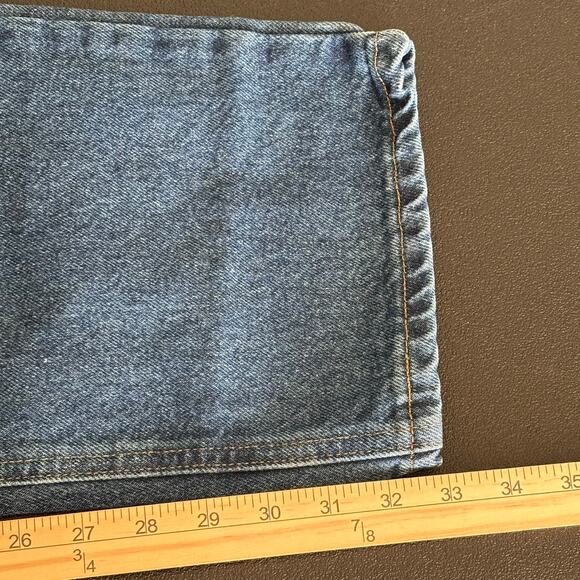 Carhartt B17 Men's 42x34 Relaxed Fit Tapered Leg Work Carpenter Denim Jeans*READ - Picture 7 of 11